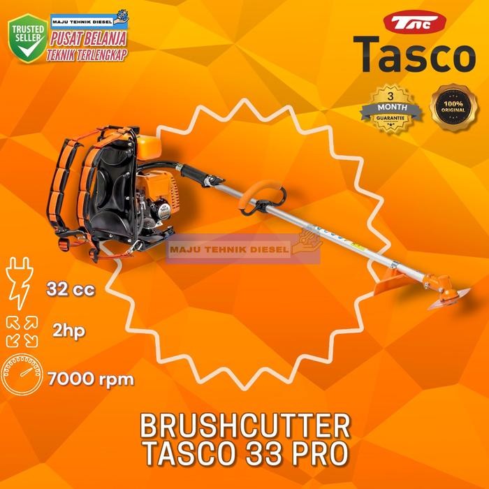 Hot Deal Mesin Potong Rumput Tasco 33Pro Tasco 33Pro
