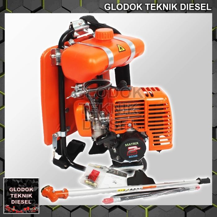 Nlg Brush Cutter Machine ( Mesin Potong Rumput Gendong ) Tbc 30 Bp New