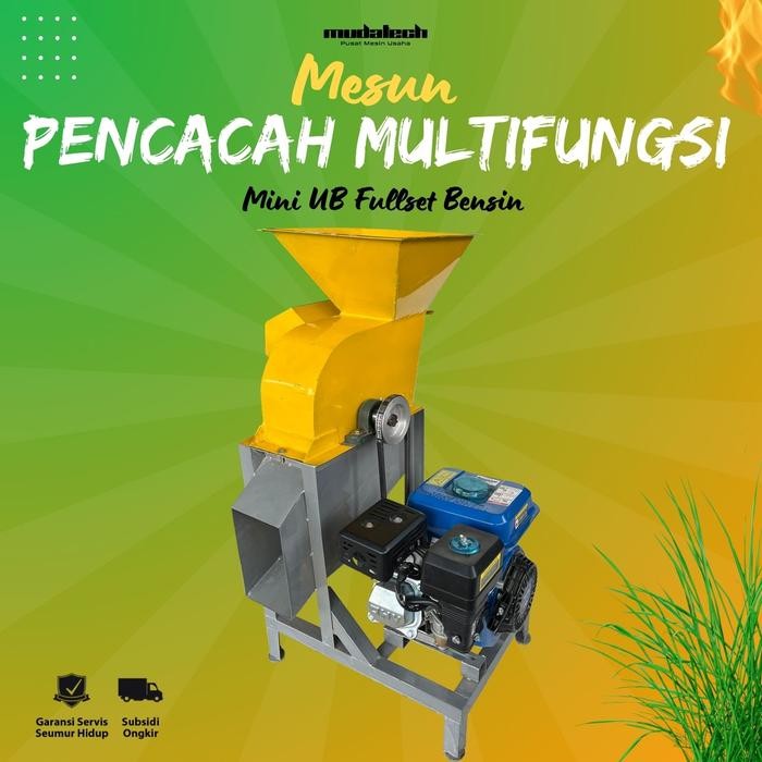 Hot Deal Mesin Cacah Chopper Mini Rumput Batang Serbaguna Pertukangan