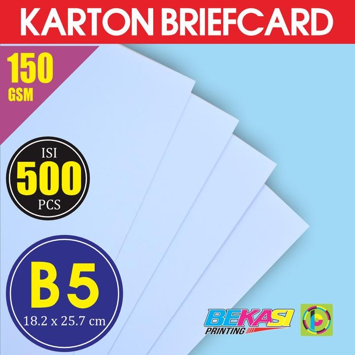 

Kertas Gambar Teknik BriefCard 150 Gram B5 18,2x25,7 cm