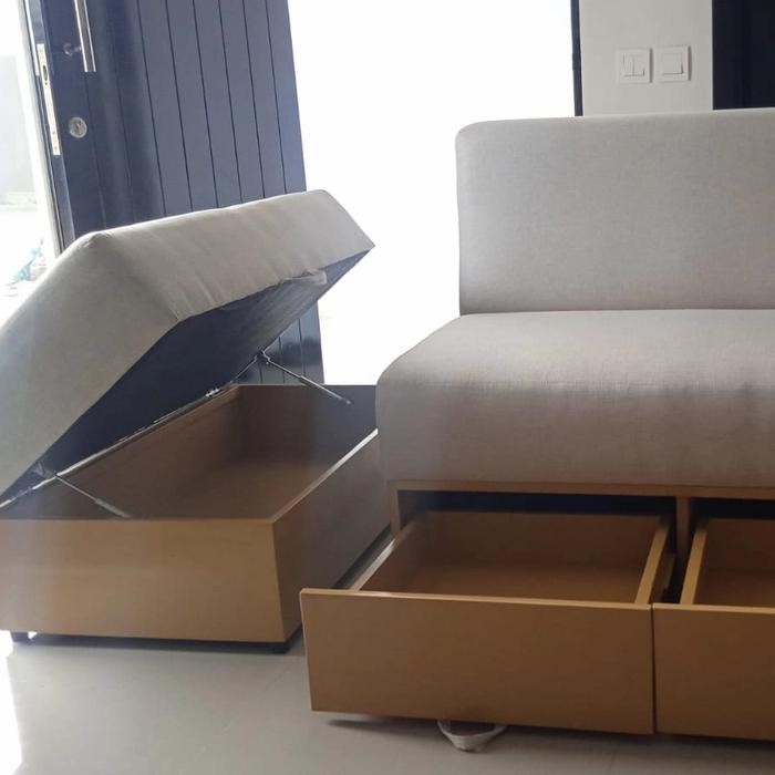 Sofa 3Seat Pakai Laci