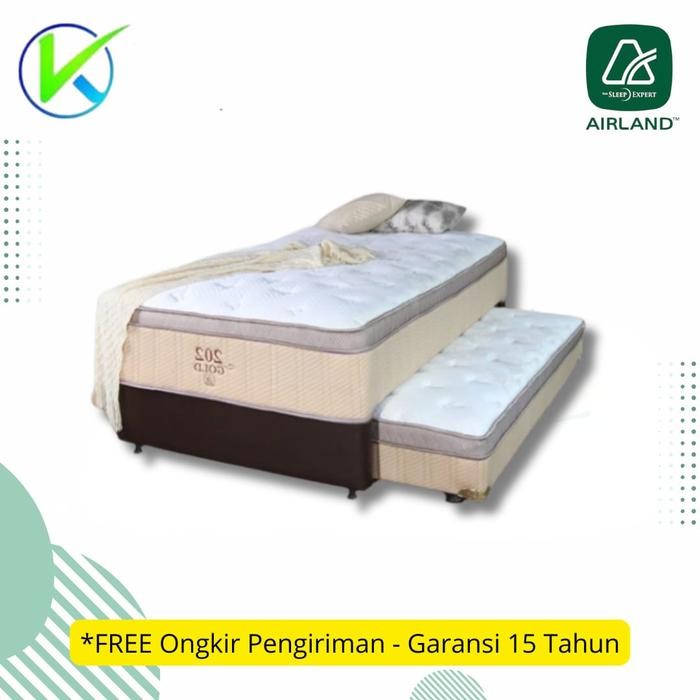 Airland 202 Gold - 90X200 Springbed Tanpa Sandaran