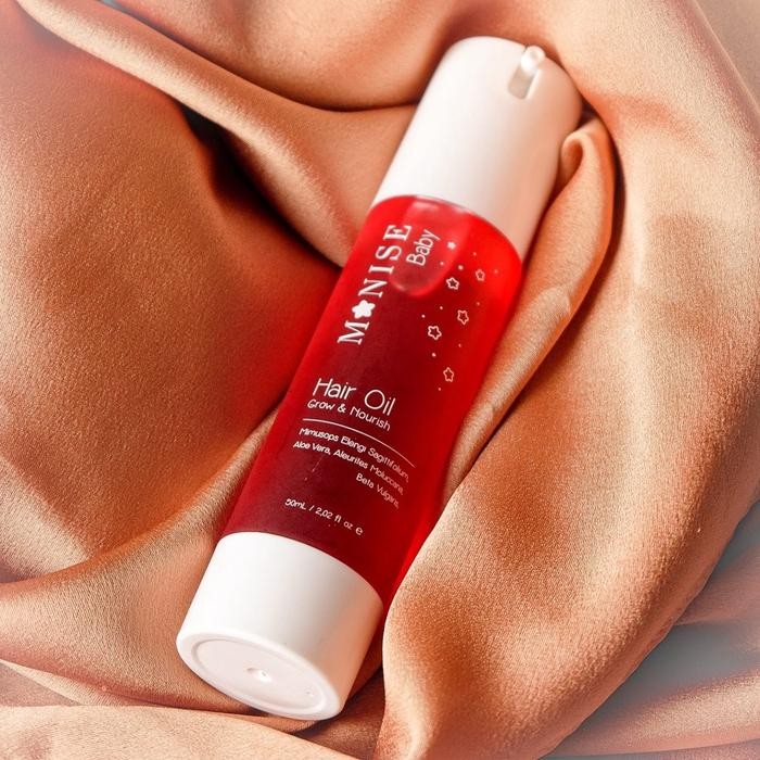 Manise Hair Oil Minyak Rambut Kemiri Baby Rontok Gondrong Botak