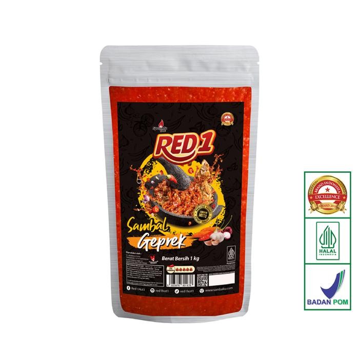 

PAGAMART RED1 SAMBAL GEPREK (1 KG) KEMASAN POUCH