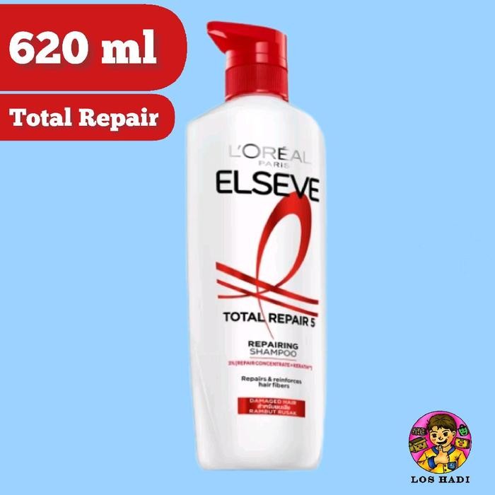 Loreal Paris Shampo Elseve Total Repair 5 Shampoo 620 ml