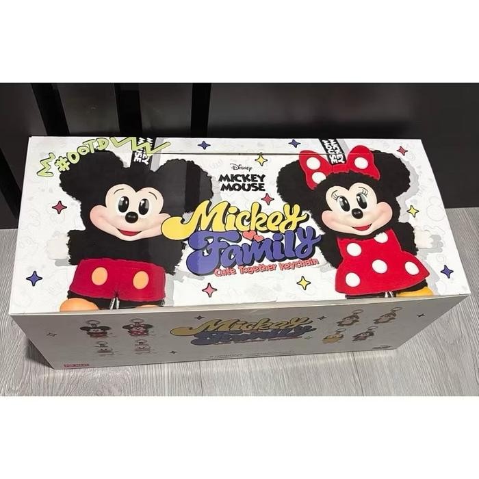 

BEST SELLER POPMART MICKEY FAMILY PLUSH KEYCHAIN READY STOCK ORIGINAL POPMART MKG