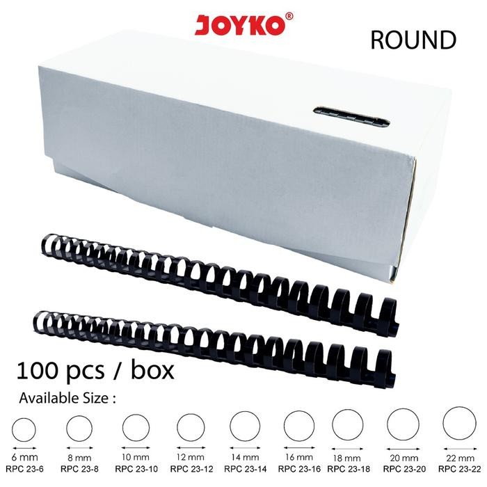 

BEST SELLER Joyko Ring Plastic Comb RPC-23-6 Sampai 22 (Folio) - ( 1 Box )