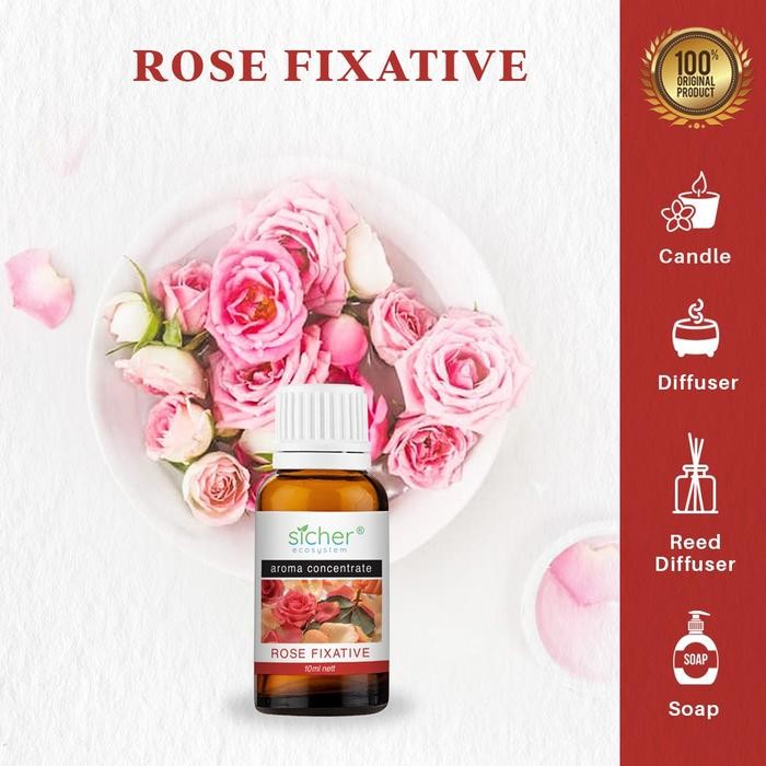 Rose Fixative [Super Fixative / Pengawet/Penguat/Pengikat Fragrance] Gratisongkir