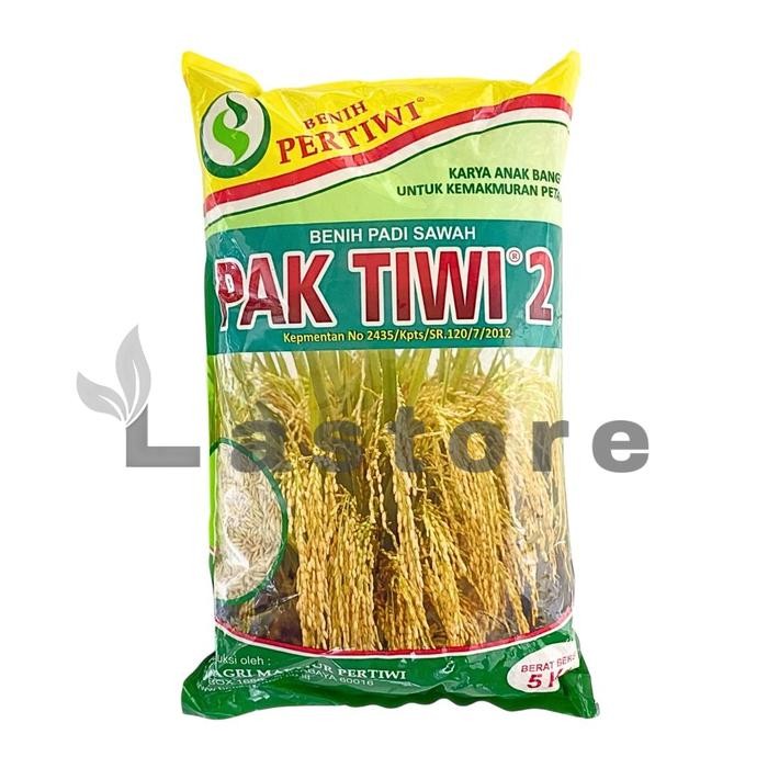Benih Padi Sawah Pak Tiwi 2 Isi 5 Kg Kemasan Asli Pabrik Benih Pertiwi Benih Padi