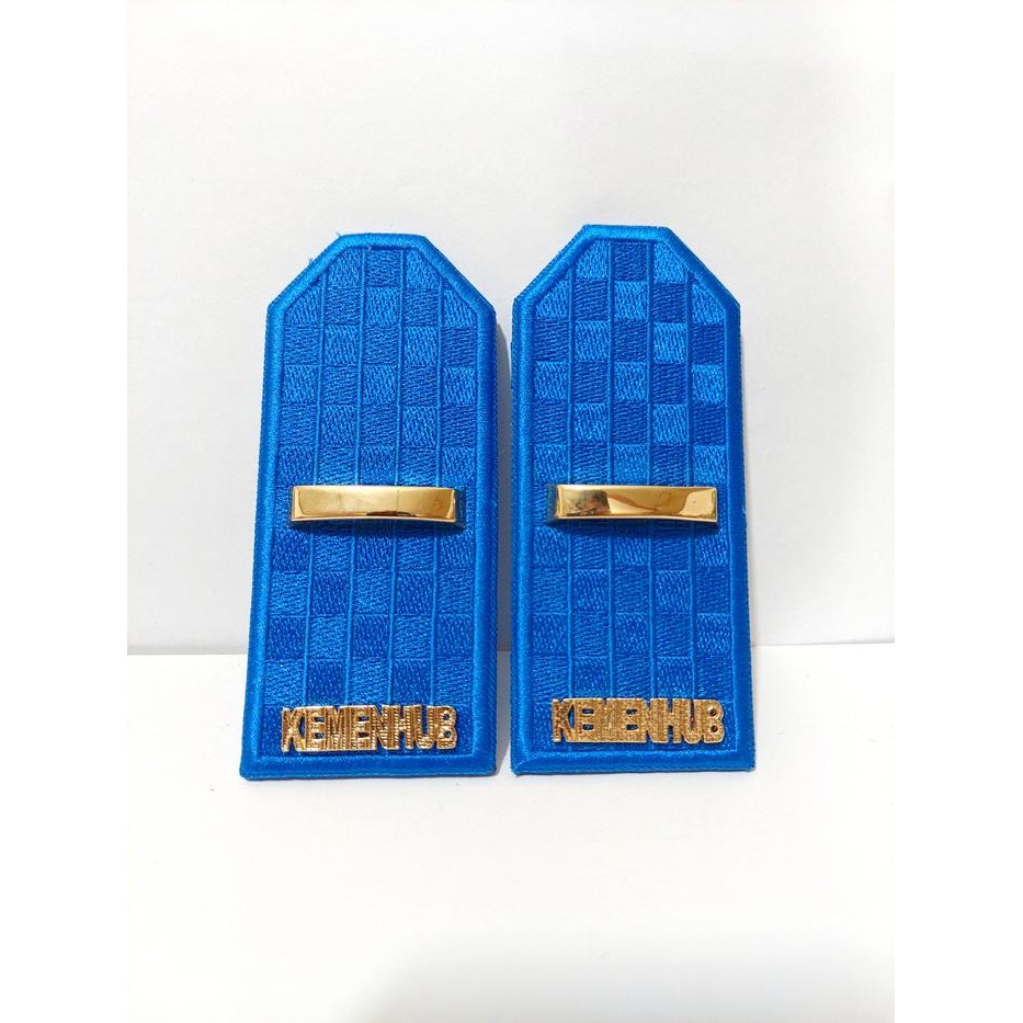 Town Pangkat Pdu Kemenhub 3A - Pangkat Dinas Upacara Kemenhub 3A Emas Kain