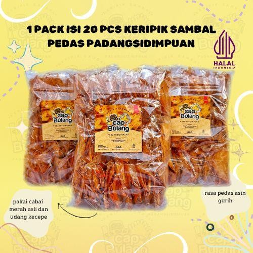 

Sedia Keripik Sambal Khas Padangmpuan Pack/Pak