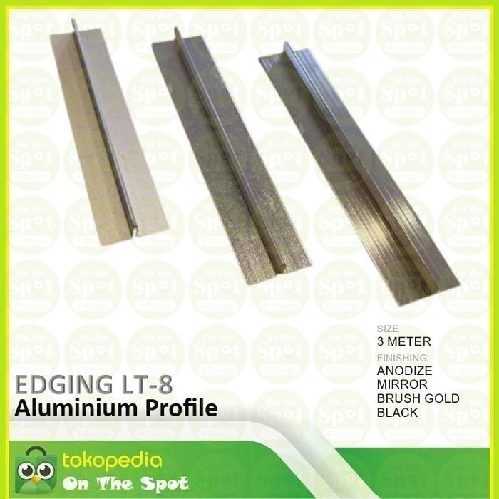 LIS LIST T PENUTUP CELAH FRAME ALUMINIUM