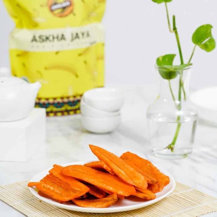 

Sedia Keripik Pisang Askha Jaya Aneka Rasa Kemasan Premium Food Snacks