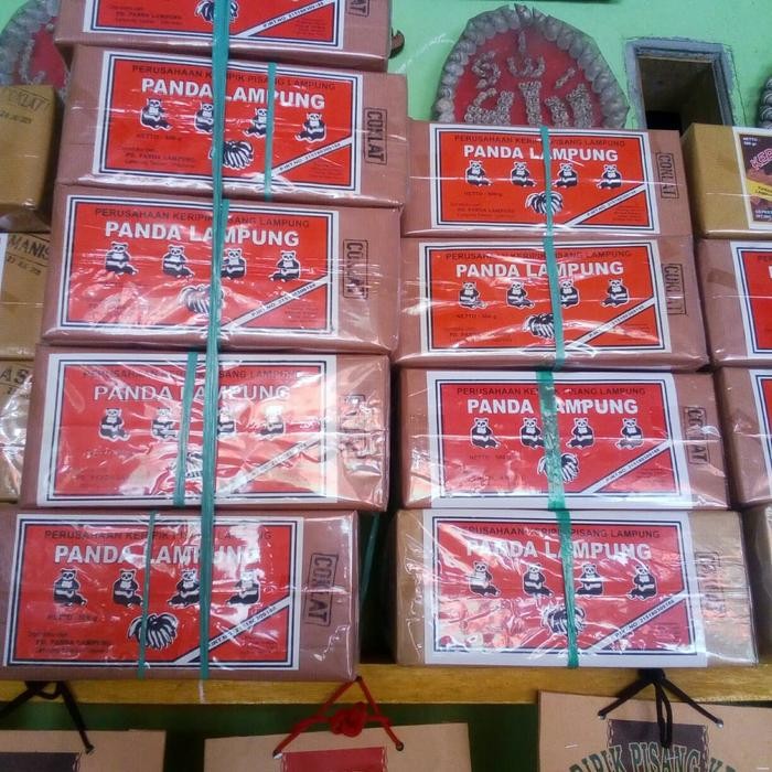 

Sedia kripik pisang panda lampung netto gr