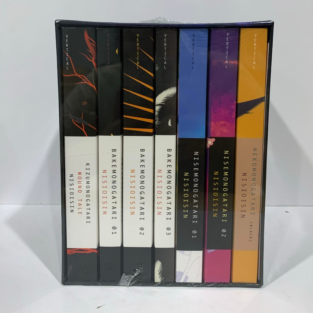 Monogatari Series Light Novel Box Set Season 1 NisioIsin English