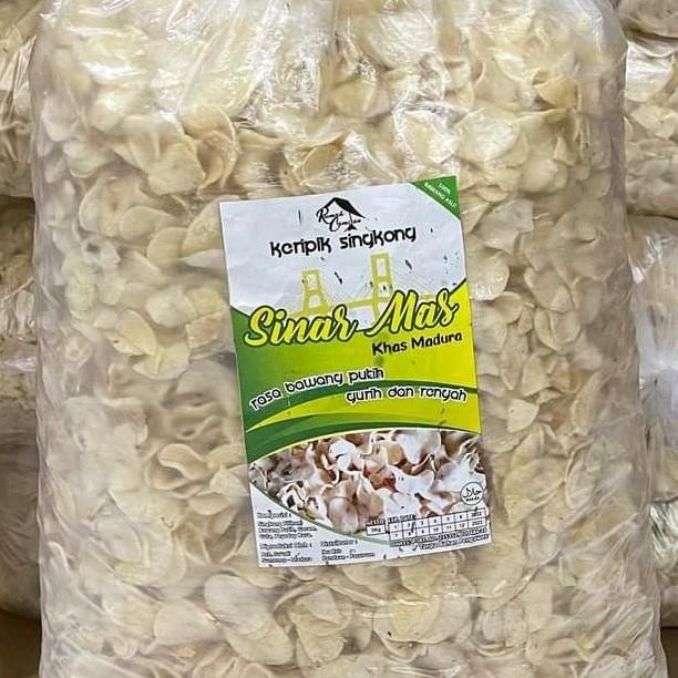 

Sedia 1kg keripik singkong bawang jaya makmur2 snack