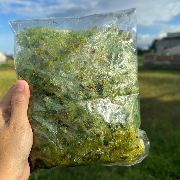 

Sedia 1/4 KG KRIPCA - KERIPIK KACA Merah Pedas