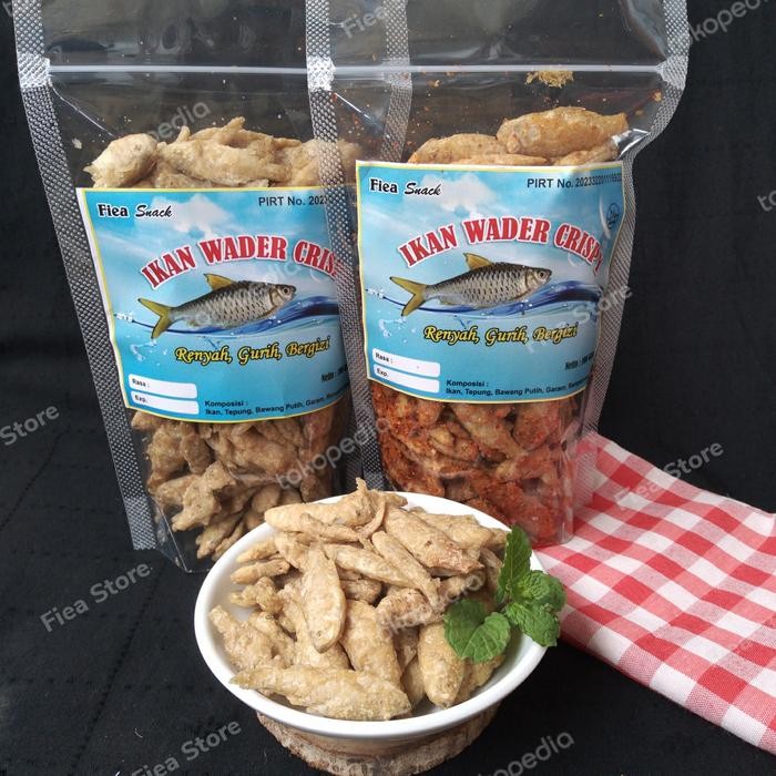 

Sedia Ikan Wader Crispy 100 gram / Wader renyah sehat tanpa pengawet