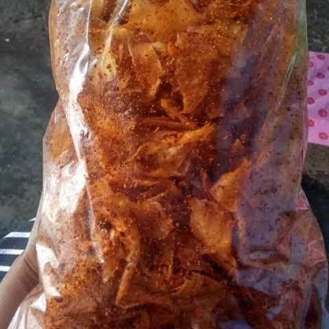 

Sedia KRIPSET KERIPIK PEDAS 1KG