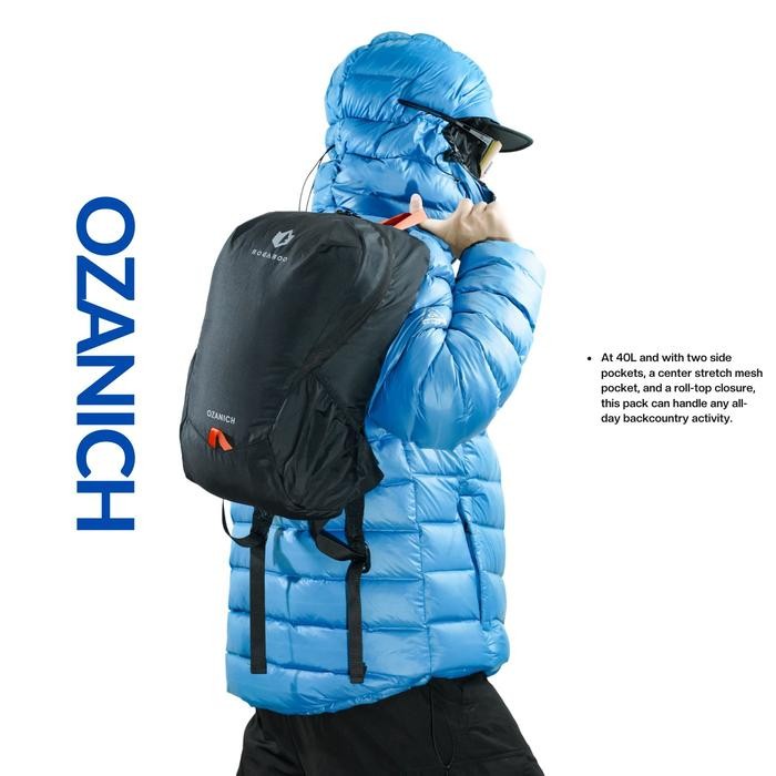 Bogaboo Ozanich 40 Liter - Tas Ransel Ung Lightweight Ultralight40 L - Tas Pendaki Ung Carrier