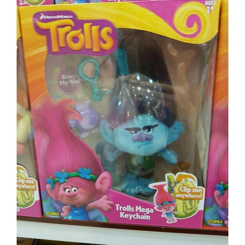 Gantungan Kunci Keychain Trolls Original Large