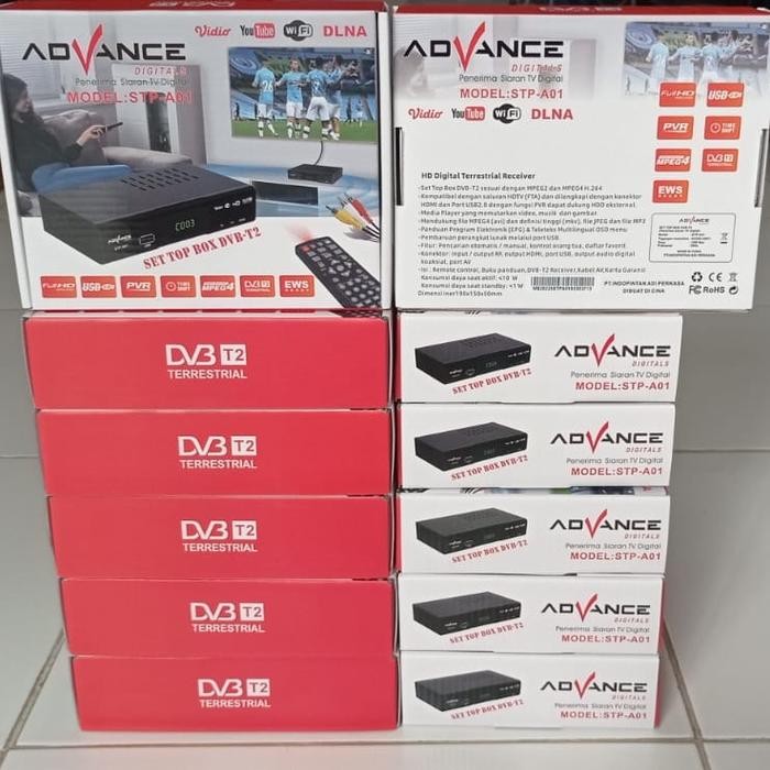 stb advance stp a01 dvb / set top box dvb t2 advance