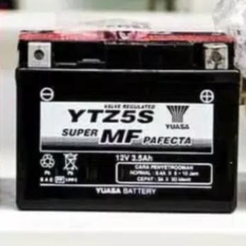 accu aki sepeda motor yuasa ytz5s