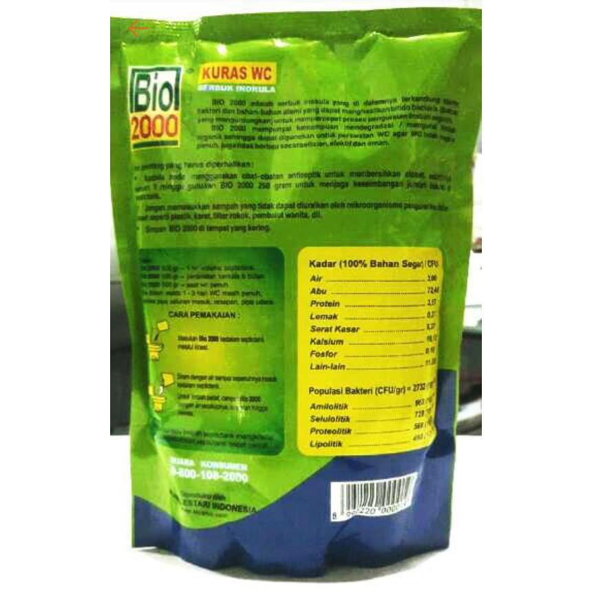 (Allthebest) ANTI SUMBAT WC WASTAFEL BIO 2000 BIO2000