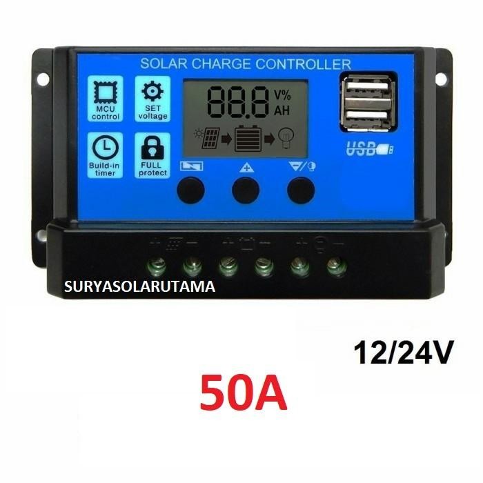 (Allthebest) Solar charge controller SCC PWM 50 A / 50A