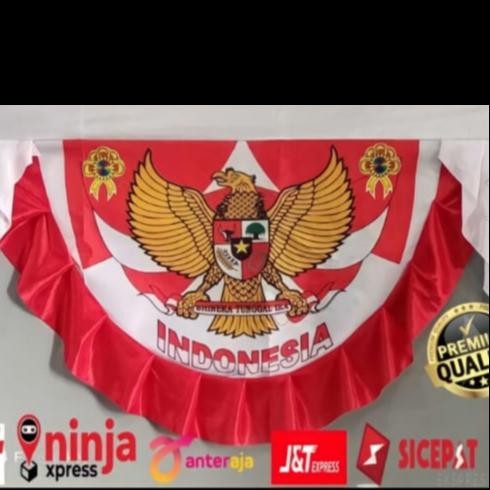 Bendera Umbul Umbul Gelombang Garuda Terbatas