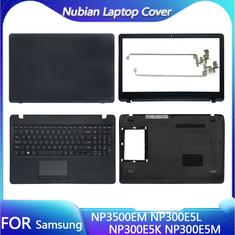 New For Samsung NP300E5K NP300E5M NP3500EM NP300E5L Laptop LCD Back Cover/Front Bezel/Hinges Cover/P