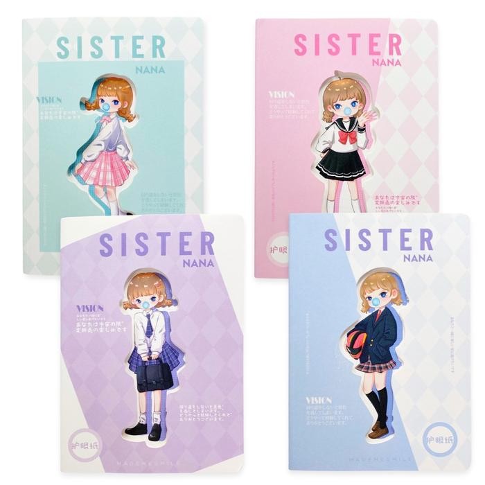 

Scoop Buku Tulis Notebook Sister Nana B5 41231100