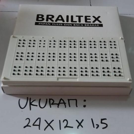 

BRAILTEX BRAILLE TEXT BRAILLETEXT ALAT BANTU TULIS & BACA