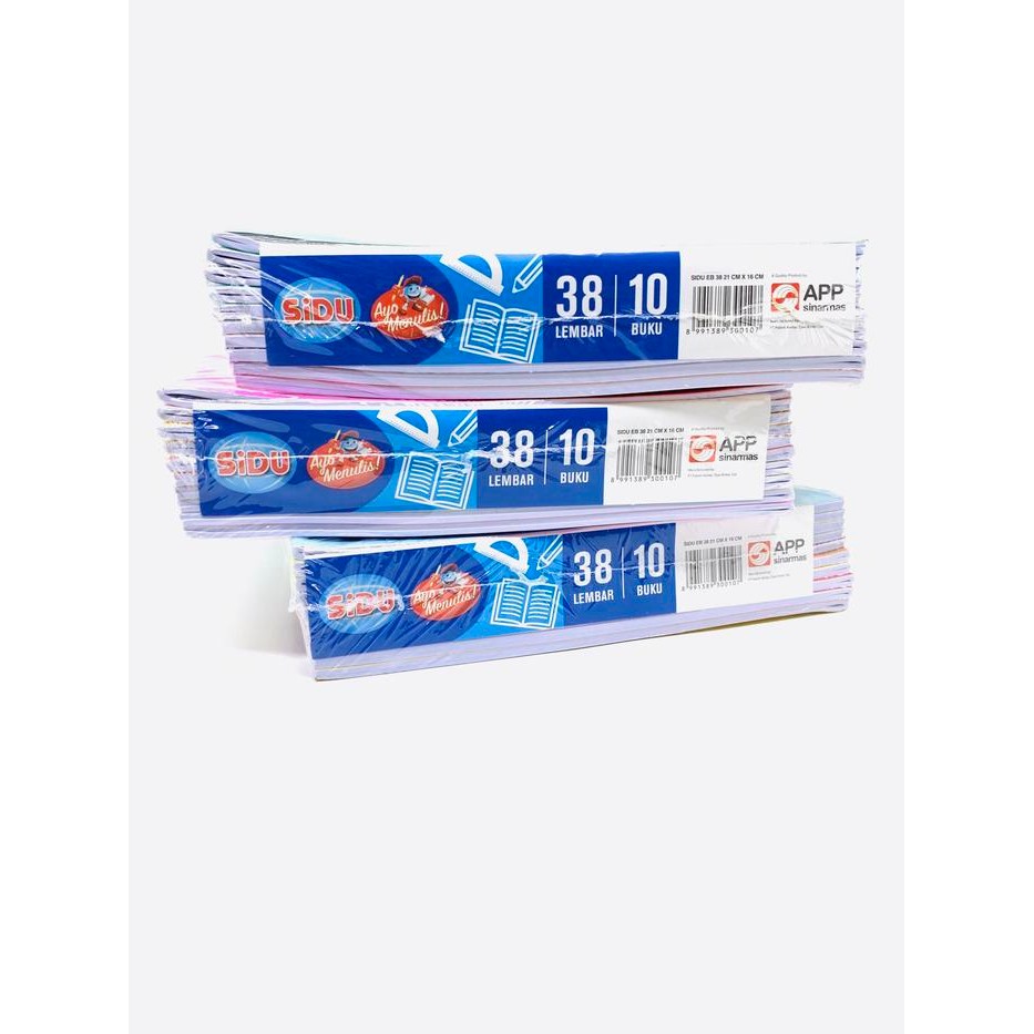 

Buku Tulis SINAR DUNIA / SIDU 10x38 Lembar
