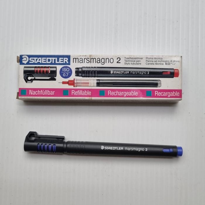 

STAEDTLER MARSMAGNO 2 PENA RAPIDO 0,1 - 0,7 (tinta dintabung kering)