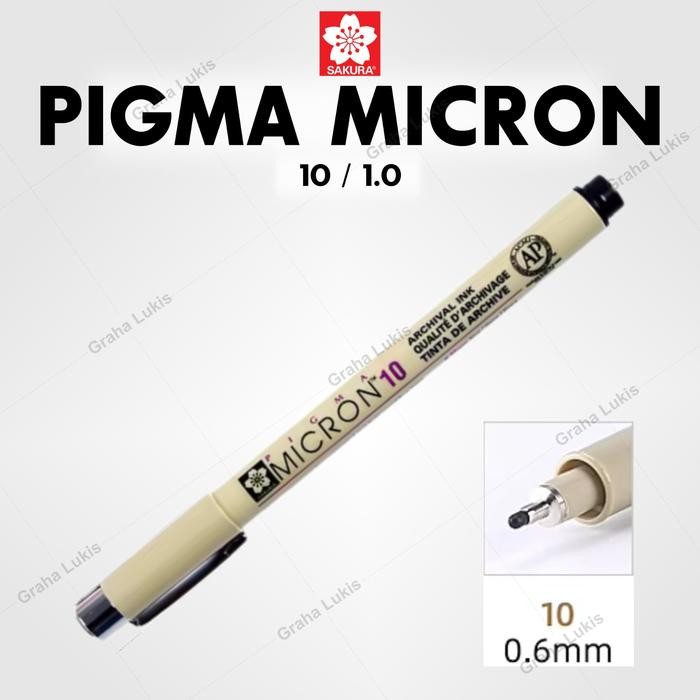 

Sakura Pigma Micron 10 / 1.0
