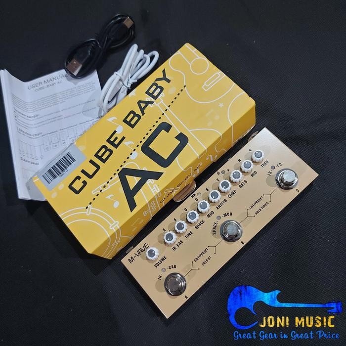 Diskon Efek Gitar Cuvave Cube Baby Cubabe