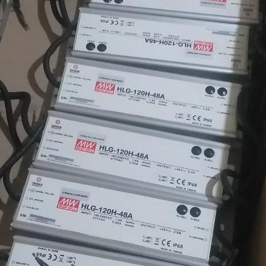 Ballast Mean well HLG-120H -48A LED driver LED
