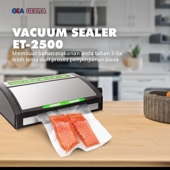 NEW Vacuum Sealer Getra - ET2500 [terbaik][terlaris]