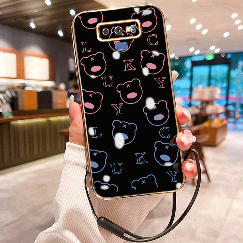 Casing Hp Untuk Samsung Galaxy Note 9 Note 8 Case Casing Emoji tas HP Cesing Silikon Softcase disepu