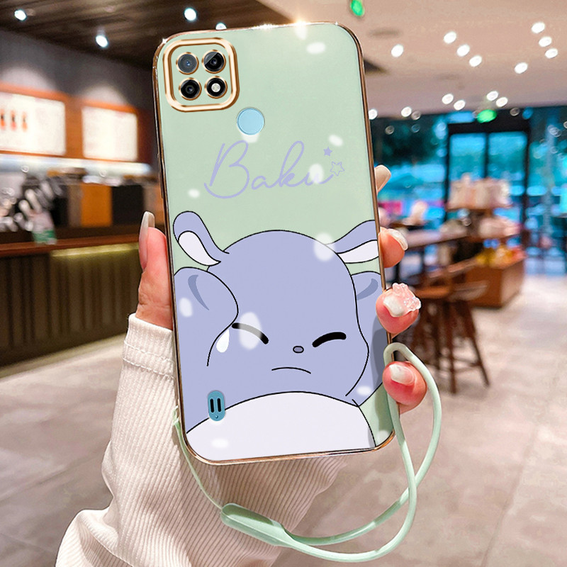 Casing Hp Untuk Realme C21 C21Y C25Y Case Casing Kepribadian kartun HP Cesing Silikon Softcase disep