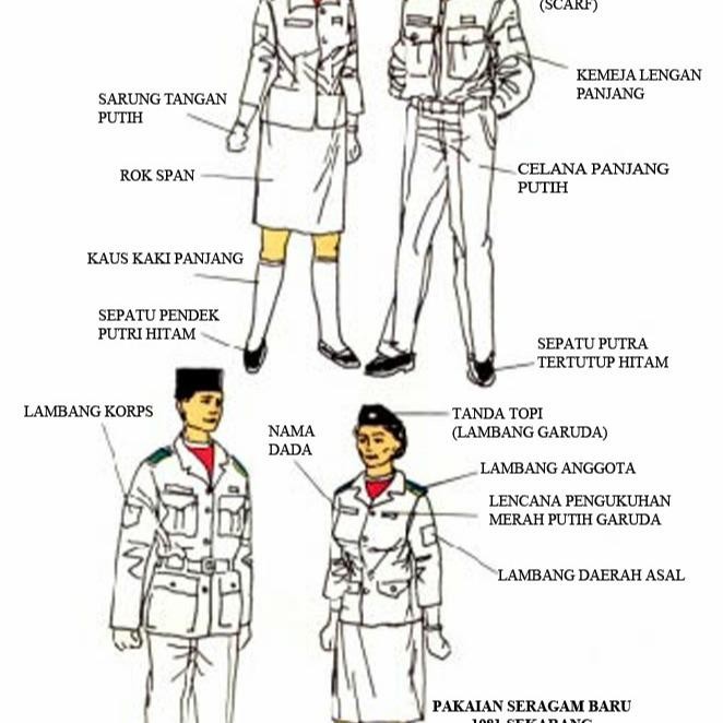 SETELAN PASKIBRA / JAS PASKIBRA / KEMEJA PASKIBRA / SERAGAM PASKIBRA / PERLENGKAPAN PASKIBRA /