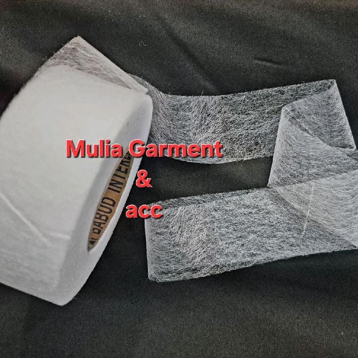 Lem Kain 2 Sisi LEM SUM Lebar 4cm, Isi 45 Meter