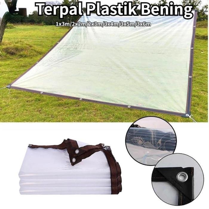 Allieuka Kanvas Pe Plastik Pvc Tahan Air Film Tahan Hujan Terpal Transparan/Kain Uv Tenda Tahan