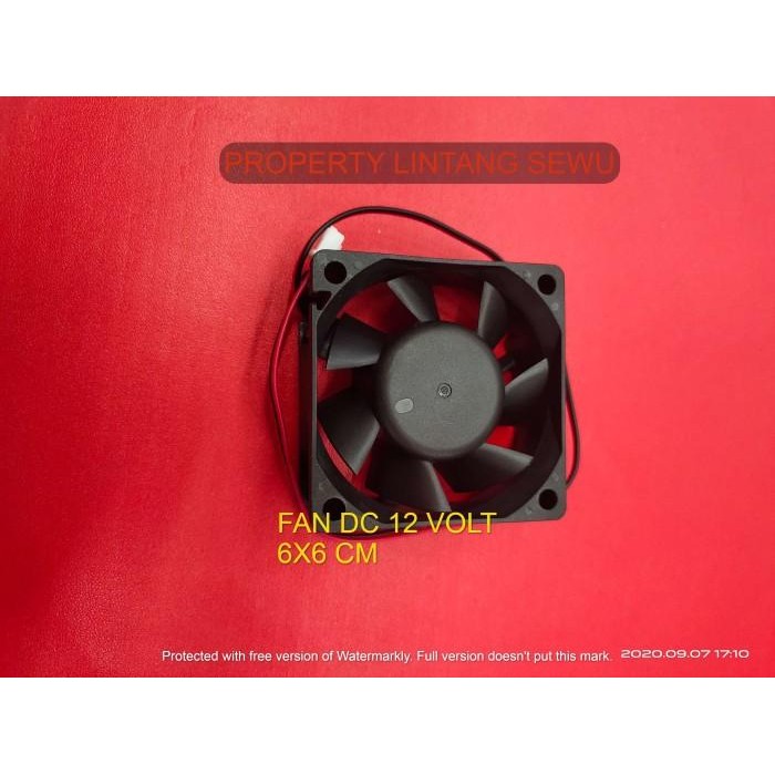 (Allthebest) FAN KIPAS DC 12V 6X6CM fan kipas dc 12 v 6 x 6 cm