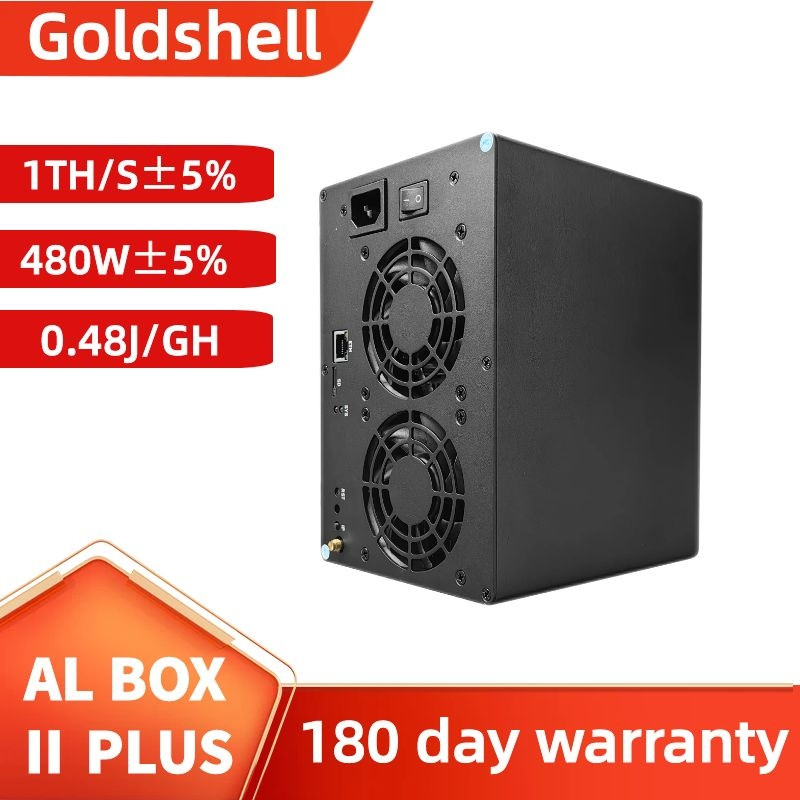 NEW Goldshell ALBox2 Plus Alephium Miner 1TH/s 480w home miner