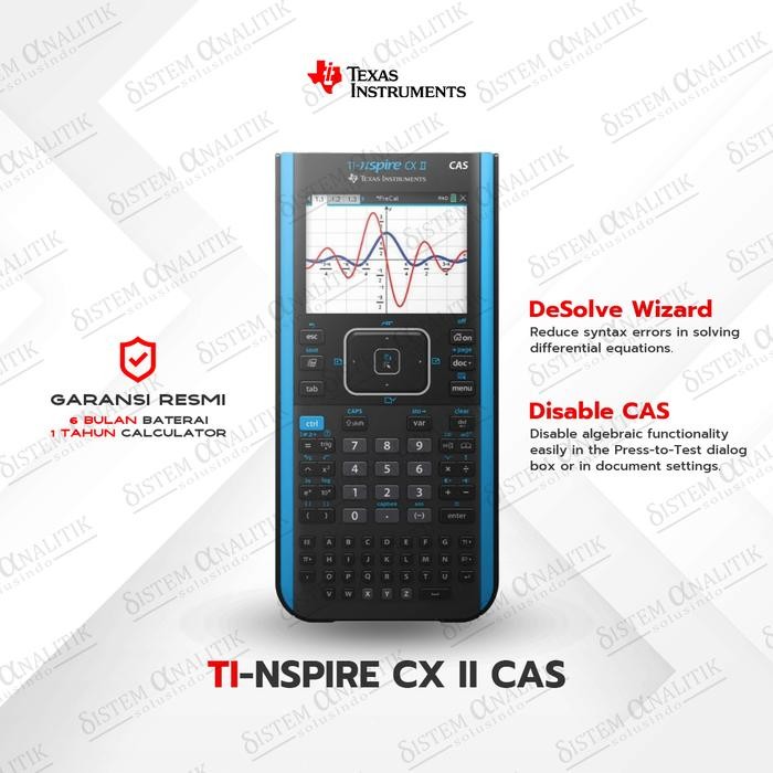 

Texas Instruments TI-Nspire CX CAS II Graphing Calculator