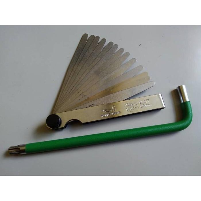 KUNCI KLEP SET + FULLER GAUGE FULLER 13 BLADE