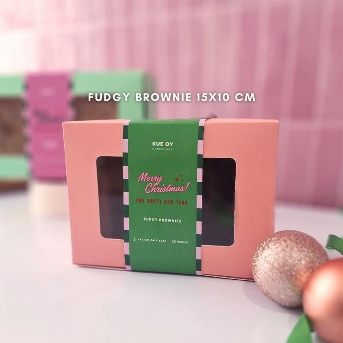 

CHRISTMAS HAMPERS NATAL / PARCEL - Fudgy Brownies & Pastel Tutup