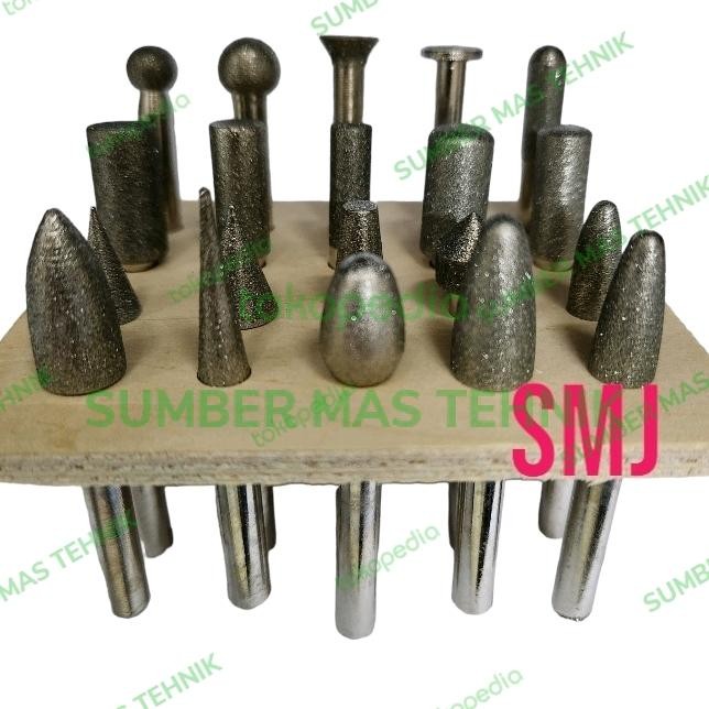 

Diamond Pen Tuner Pen Batu Gosok As 6Mm Alat Korek Bahan Diamond